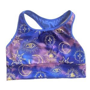 Victoria’s Secret Sports Bra— workout bra — halloween- celestial fortune teller